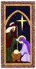 500C-19 Nativity in Purples