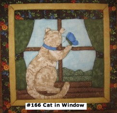 166 Cat in Window