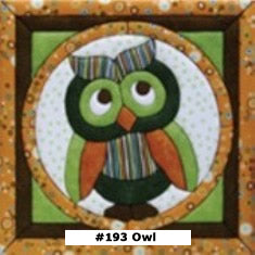 193 Owl in Circle