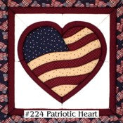 224 Patriotic Heart