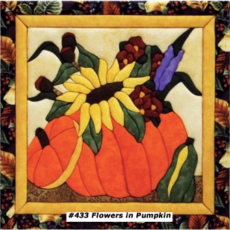 433 Flowers in Pumpkin
