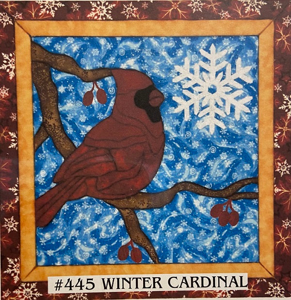 445 Winter Cardinal