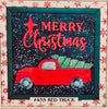 455 Christmas Red Truck